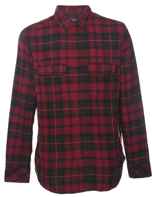 Adidas Checked Shirt - L