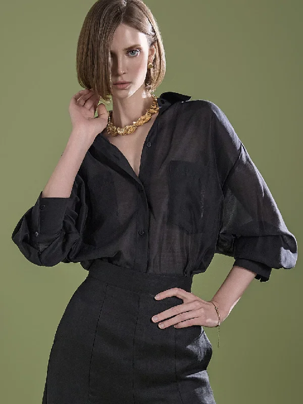 Major Savings S640 Sheer Shirt