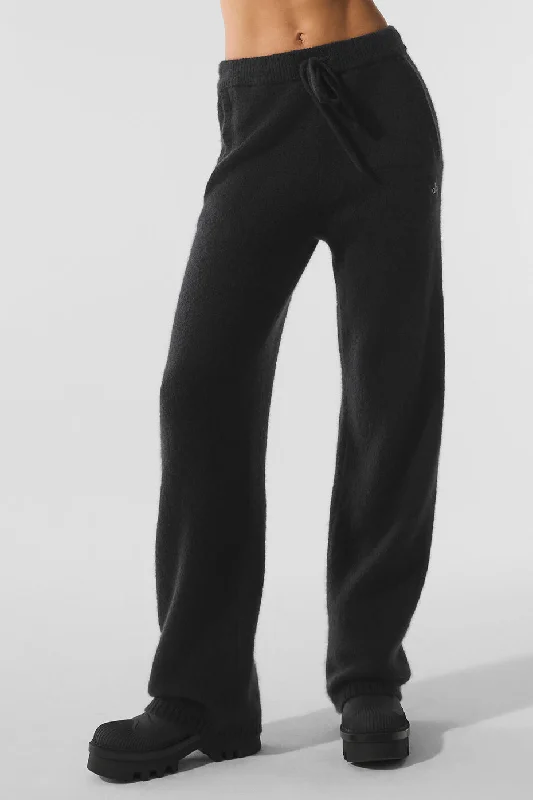 Exclusive Weekend Offers Inside New Class Cashmere Sweatpant - Black