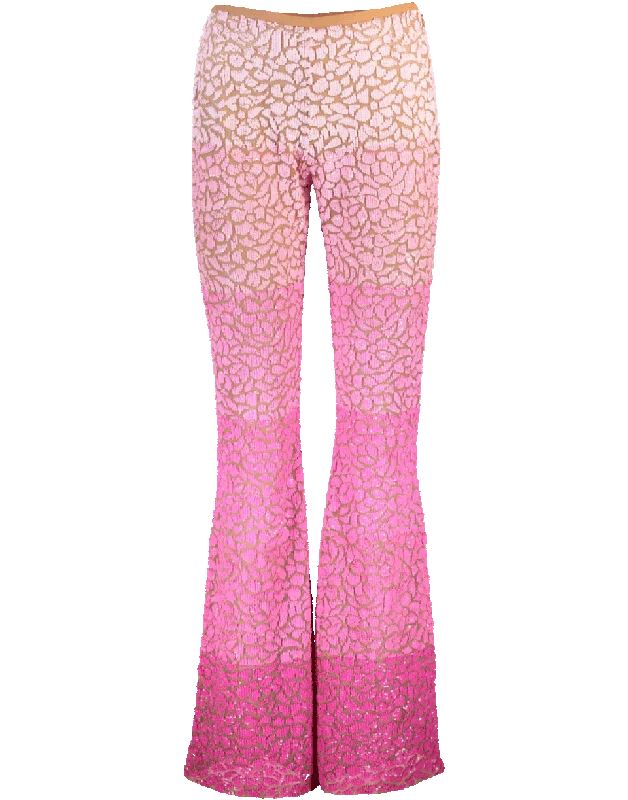 Limited Availability Ombre Paillette Flare Pant
