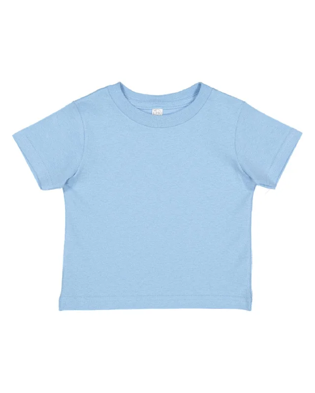 Rabbit Skins Toddler Fine Jersey T-Shirt | Light Blue