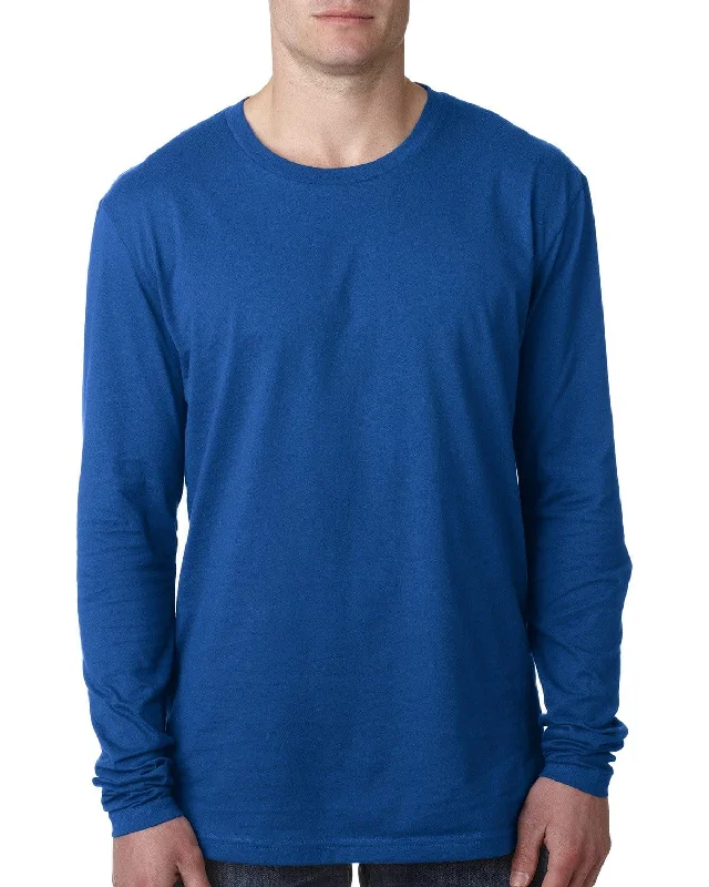 Next Level Mens Premium Long Sleeve Tee | Royal