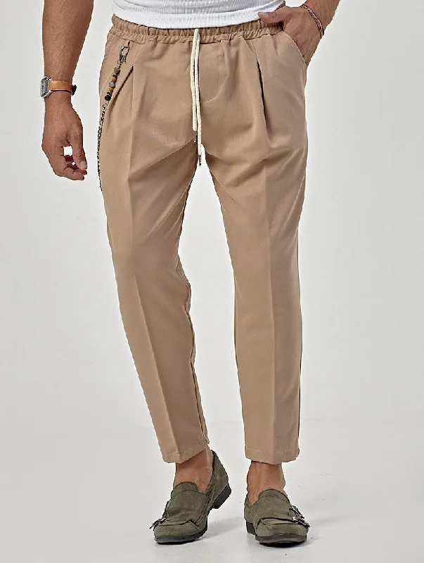 DEXTER CASUAL PANTS IN BEIGE