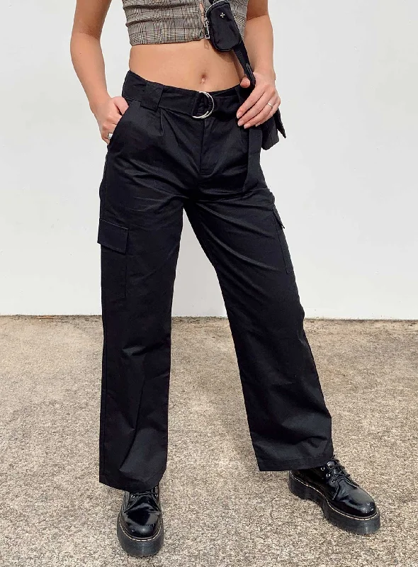 Last Chance The Jeenah Pants Black