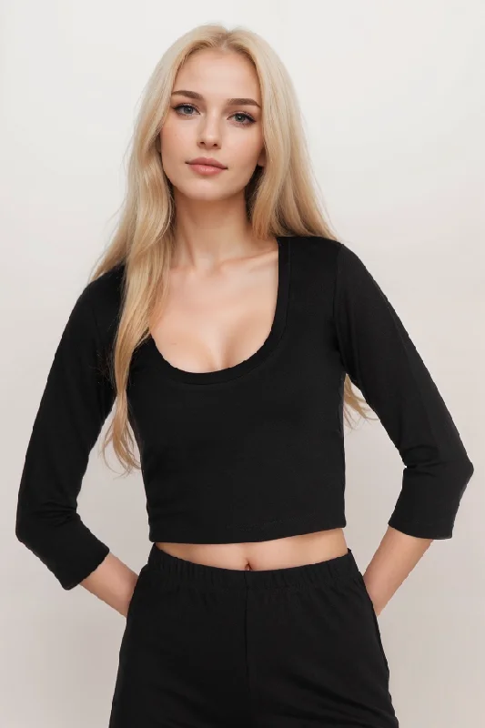 Big Discounts Johnny Was Calme Ponte Scoop Neck Top O11522 Boho Chic