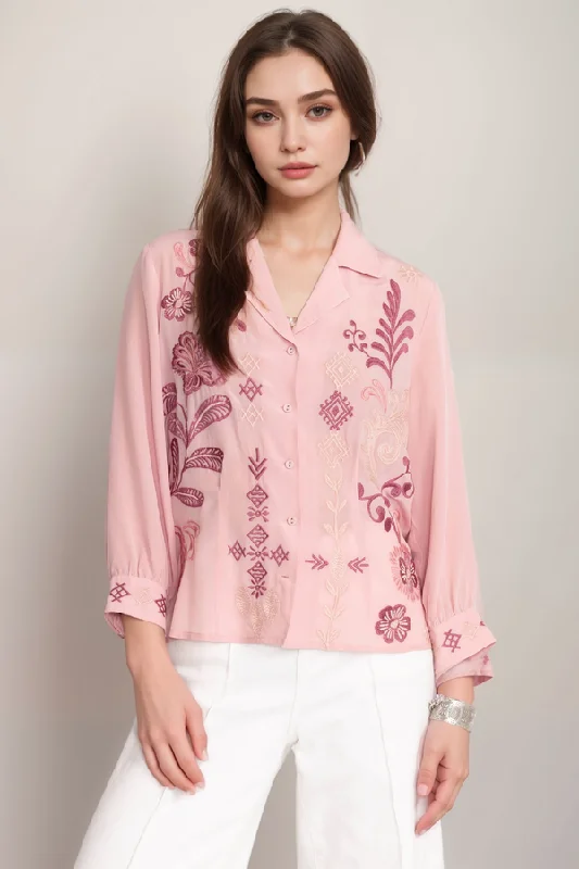Limited Time Discount Johnny Was Vintage Cropped Shirt W13424