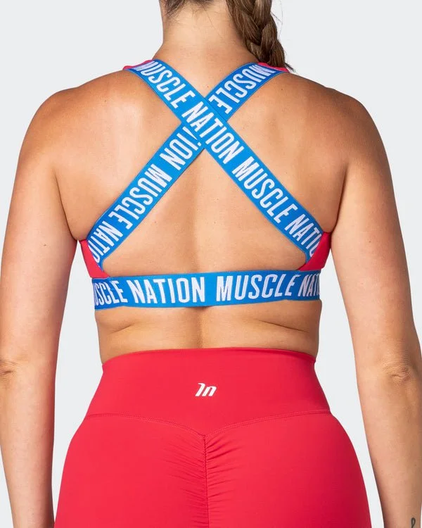 Price Drop Breakpoint Bra - Poppy