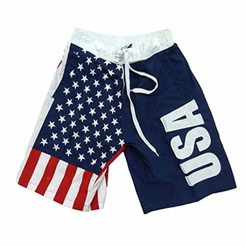 Men's American Flag Board Shorts