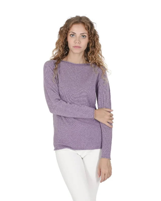 Weekend Deals to Make You Happy Cashmere Boatneck Sweater - Italian Craftsmanship - L