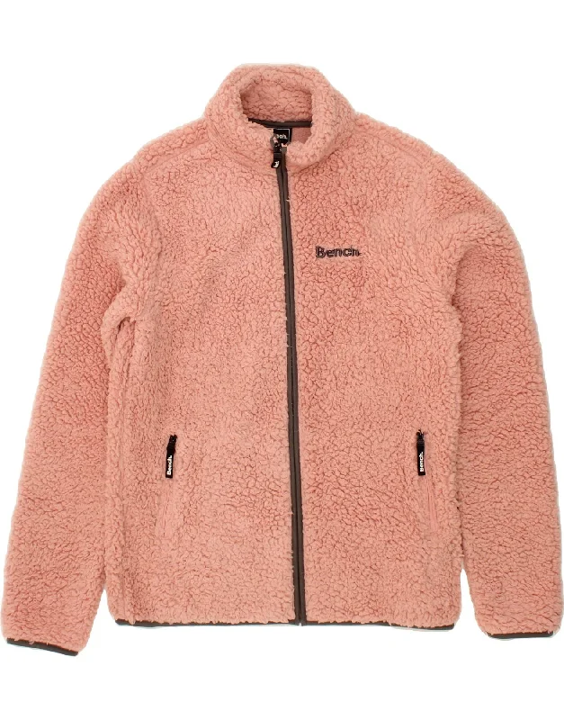 Fantastic Savings BENCH Womens Fleece Jacket UK 18 XL Pink Polyester