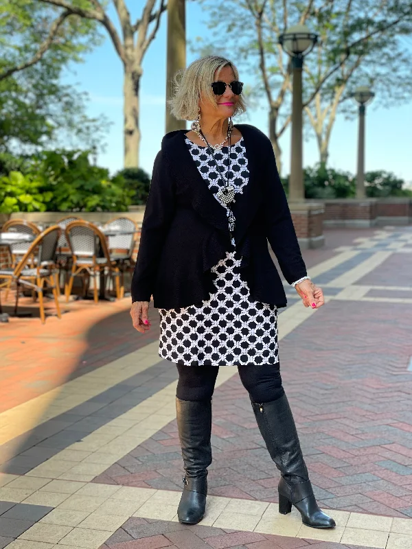 Weekend Savings Bonanza CAROLINE RUFFLE  SWEATER