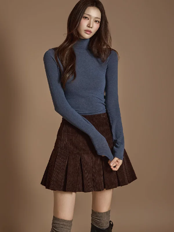 Weekend Deals to Make You Happy E3590 Turtleneck Top