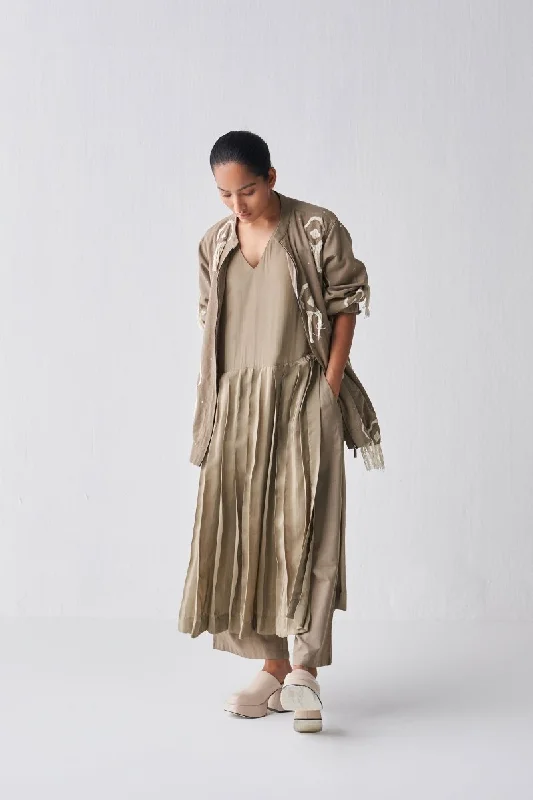 Weekend Offers That Impress Waist Pleat Tunic - Sage