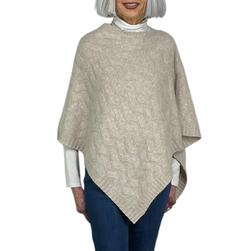 Weekend Wonders Await! CABLE PONCHO