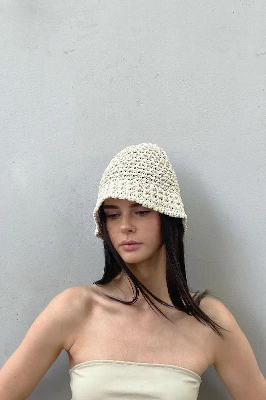 Online Deal CROCHET BUCKET HAT