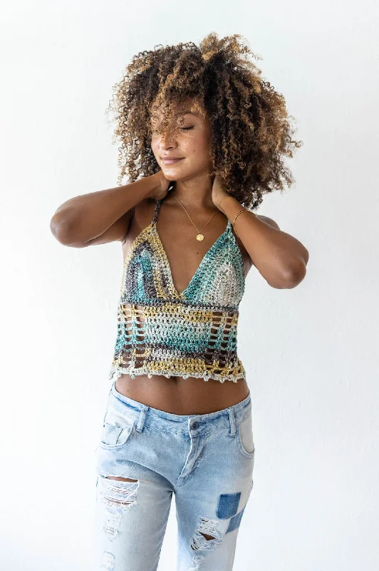Weekend Bargains to Enjoy Talking To The Moon Crochet Top