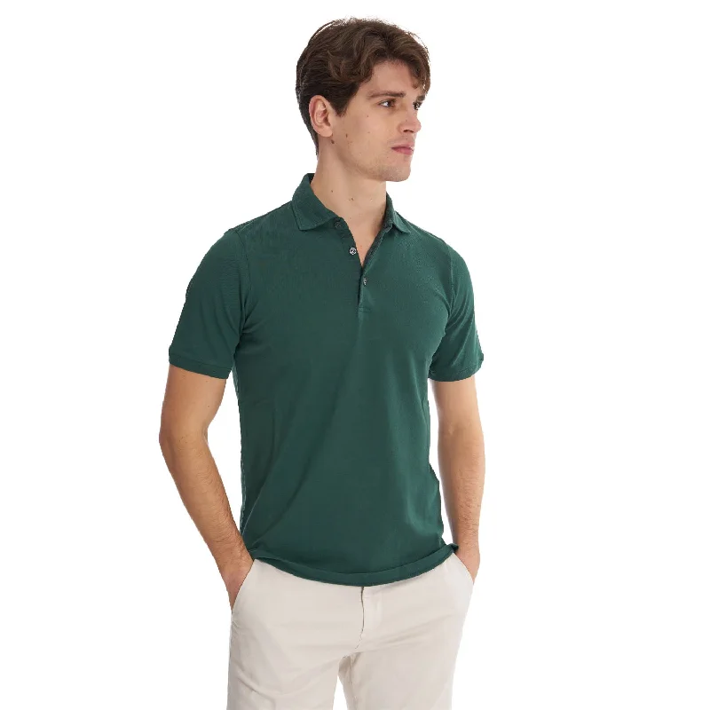 While Supplies Last DARK GREEN SHORT SLEEVE POLO