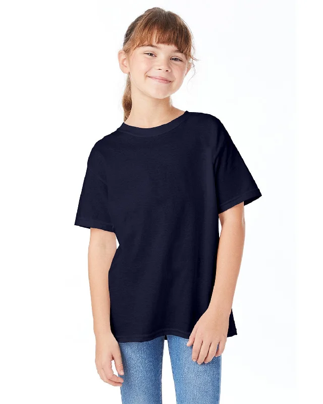 Hanes Youth ComfortSoft T-Shirt | Athletic Navy