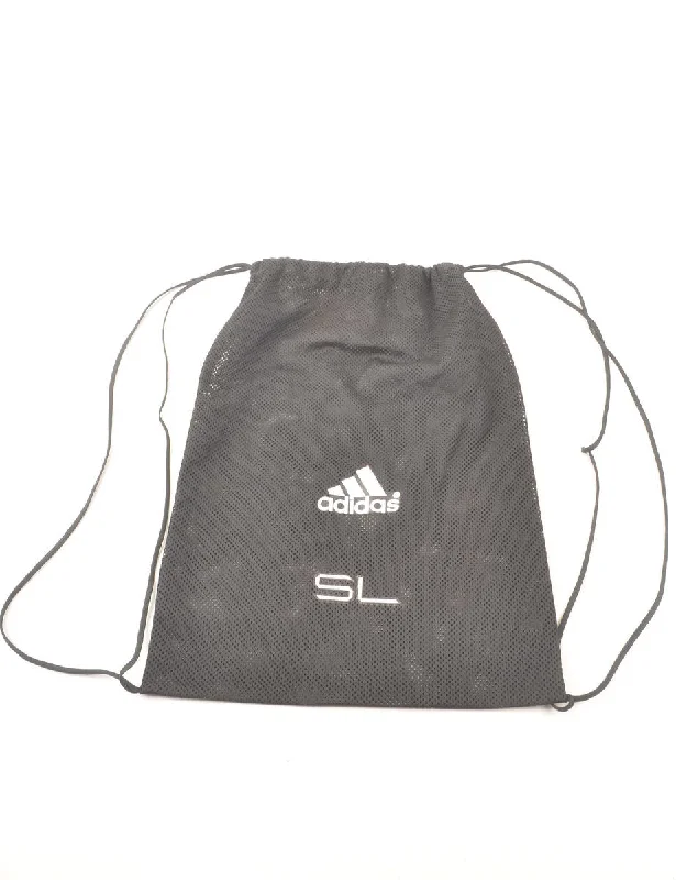 Adidas Mesh Grey & White Drawstring Backpack - M