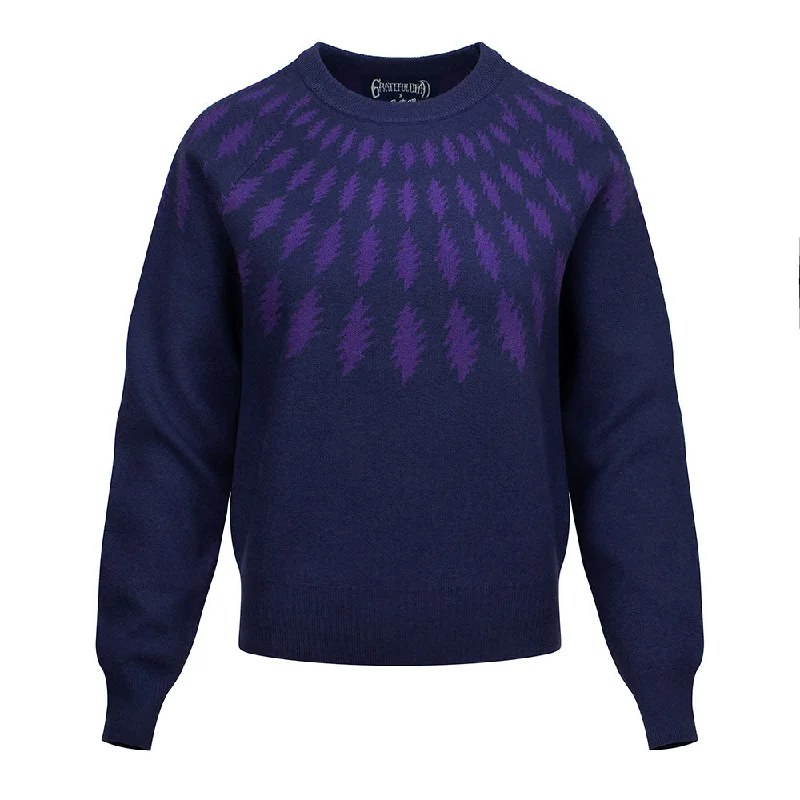 Mega Discount Grateful Dead | Women's Fitted Sweater | Spiral Bolts