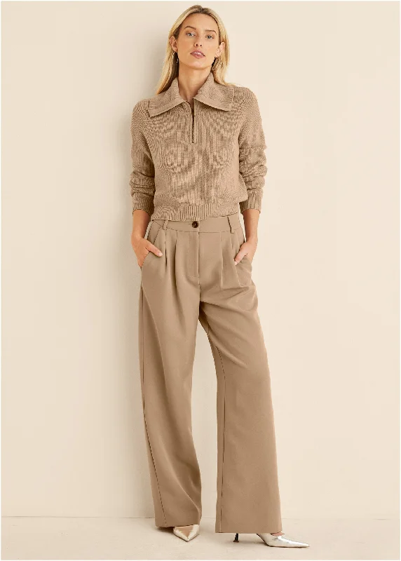 Weekend Specials to Delight Trouser Pants - Camel