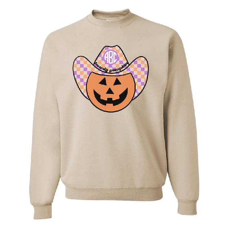 Weekend Savings Spectacular Monogrammed 'Howdy 'Pumpkin' Crewneck Sweatshirt