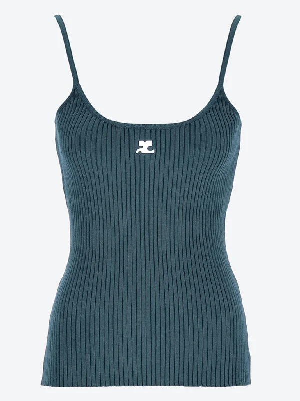 While Supplies Last Reedition rib knit tank top