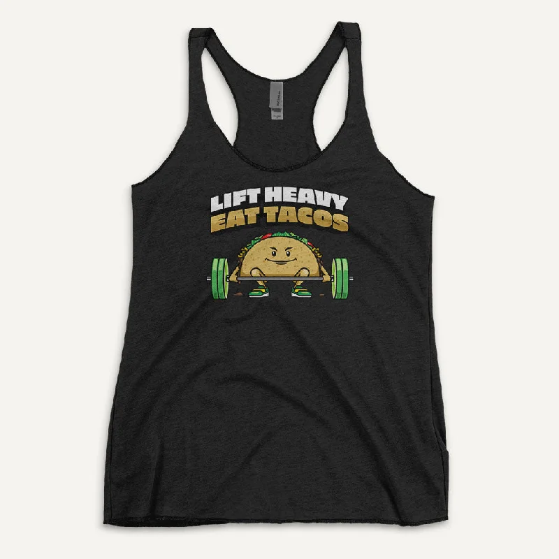 Weekend Special Lift Heavy Eat Tacos Women’s Tank Top