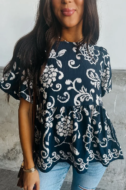 Weekend Specials You Can't Miss Alexa Floral Peplum