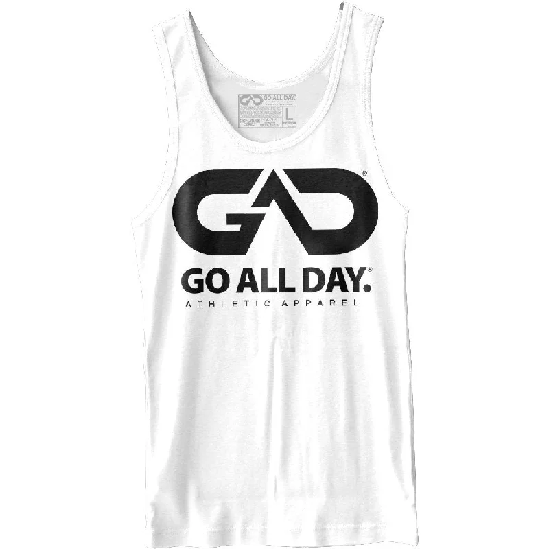 Crazy Deal GO ALL DAY® Unisex Tank (White)