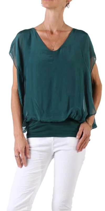Make Your Weekend Count with Savings Amante Silk Top