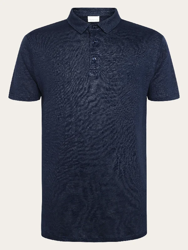 Unbeatable Prices Linen polo - Total Eclipse