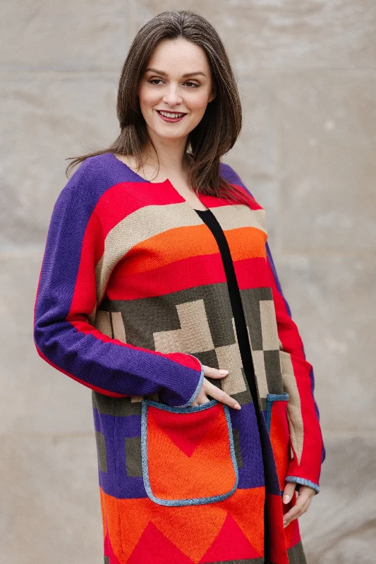 Instant Discount Meron Cardigan Multi Color O/S