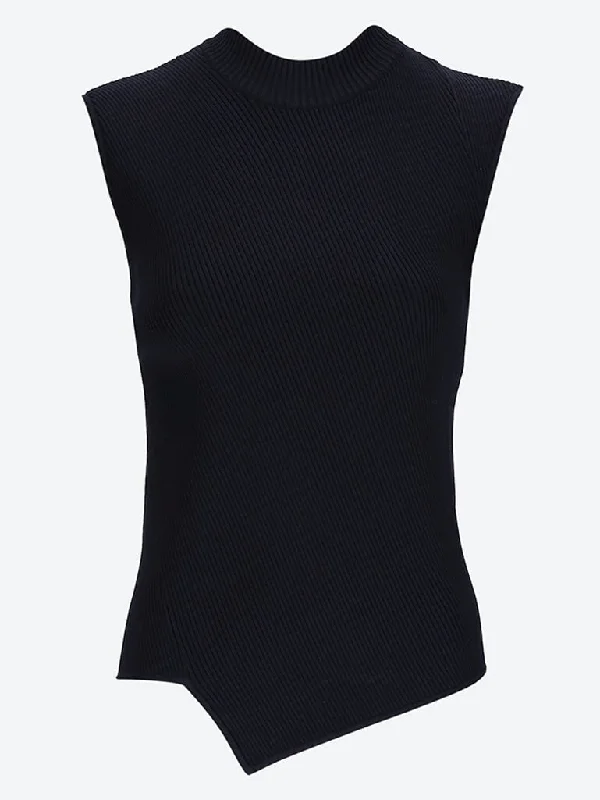Major Savings Asymmetric knit top