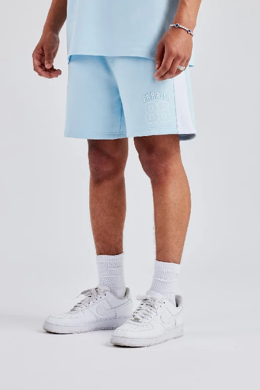 86 Varsity Jersey Short - Light Blue