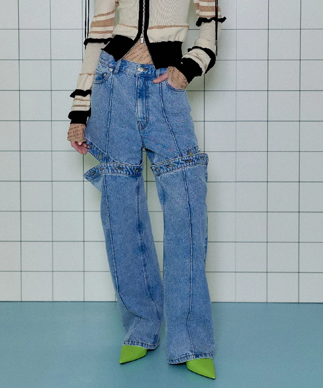 Inventory Reduction [Sale] Button slit denim