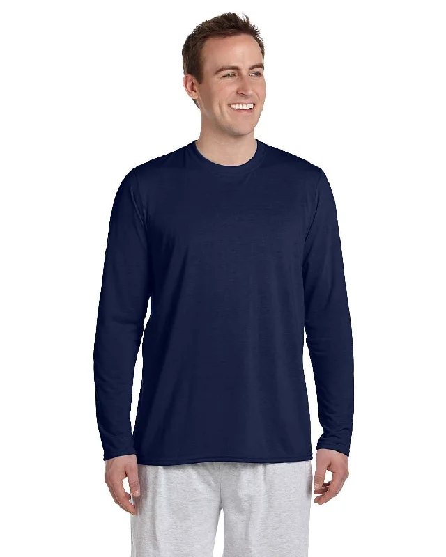 Gildan 4.5 oz. Performance Long Sleeve T-Shirt | Navy