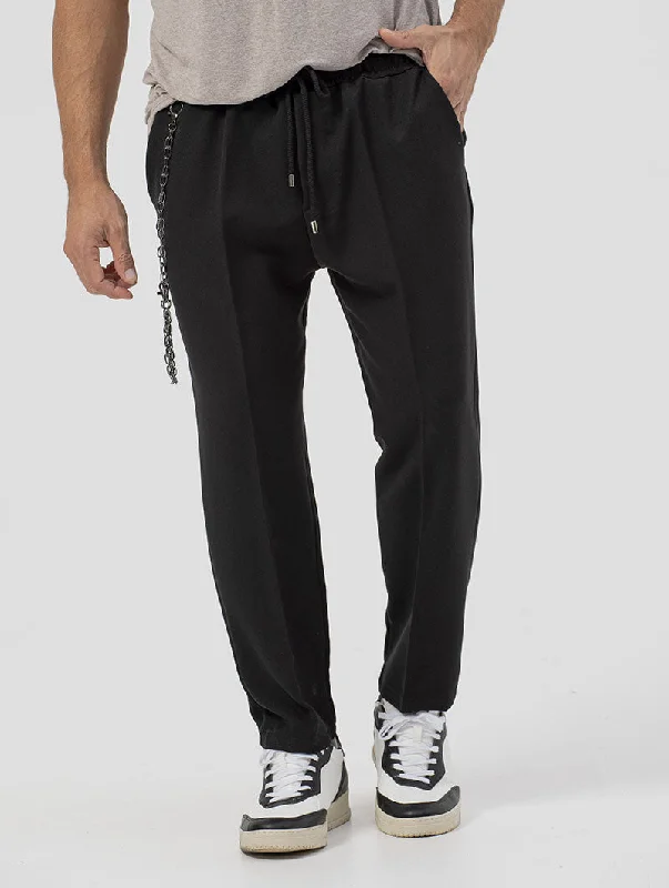 BRADY CASUAL PANTS IN BLACK