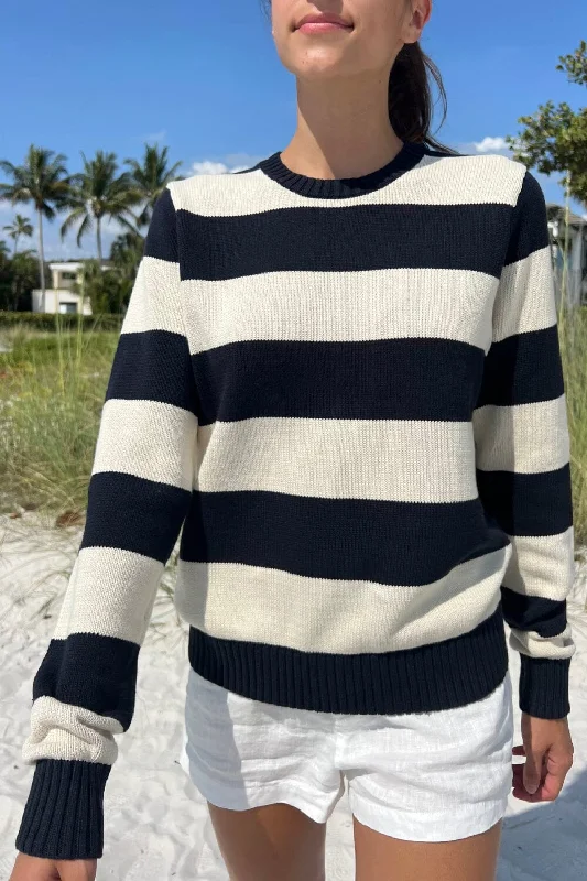 Unbeatable Prices Martha Cotton Thick Stripe Sweater
