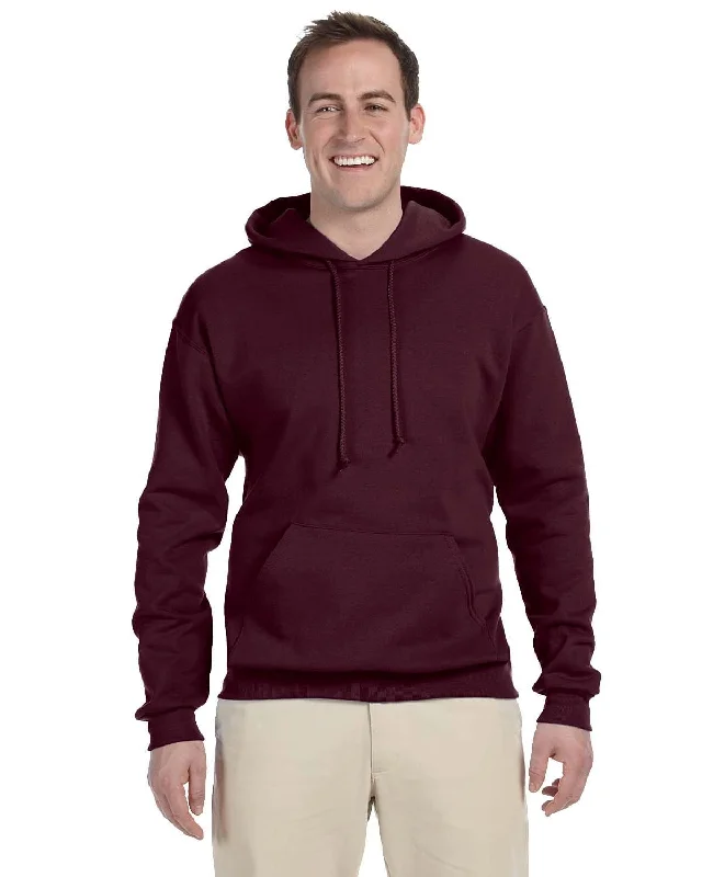 Jerzees 50/50 Hooded Sweatshirt | Maroon