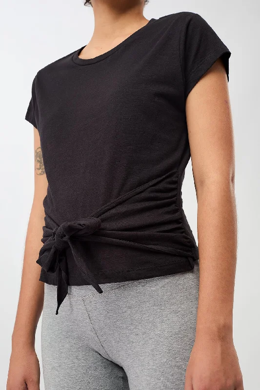 Instant Savings American Tee (Black), GOTS