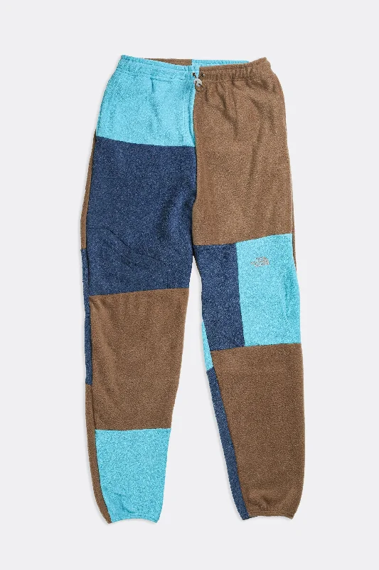 Deal Zone Unisex Rework North Face Fleece Pants - Women-S, Men-XXS