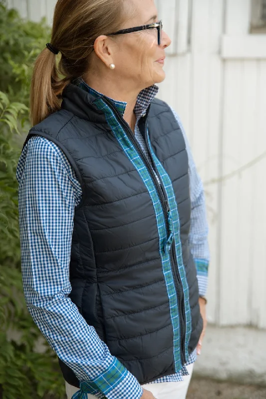 Savings Alert Maggie May Ribbon Puffer Vest (PF44)