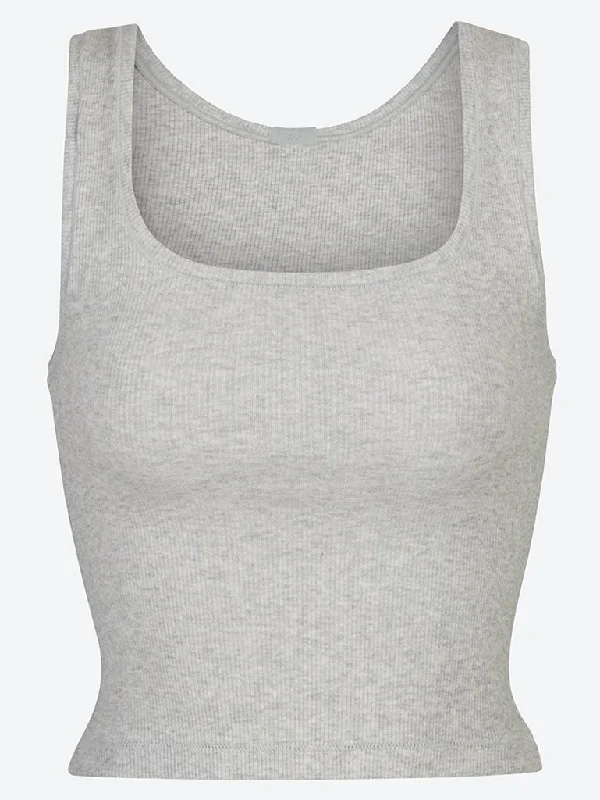 Weekend Specials to Delight Cotton Rib Tank Top