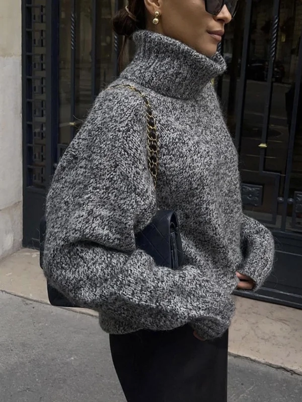 The Best Prices Minimalist Charming Turtleneck Sweater