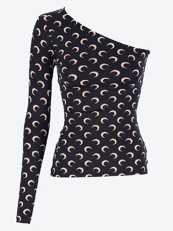 Referral Discount Recycled moon asymmetric top
