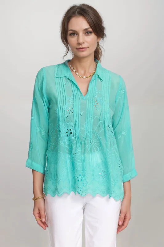 Weekend Specials Just for You Johnny Was Jazlynn Lemmi Blouse C15024