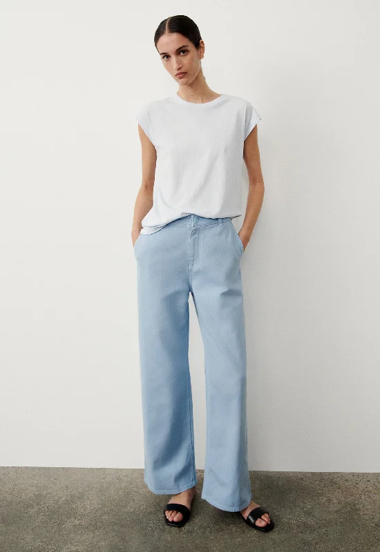 Weekend Specials to Delight Derby Pant - Pale Blue Denim