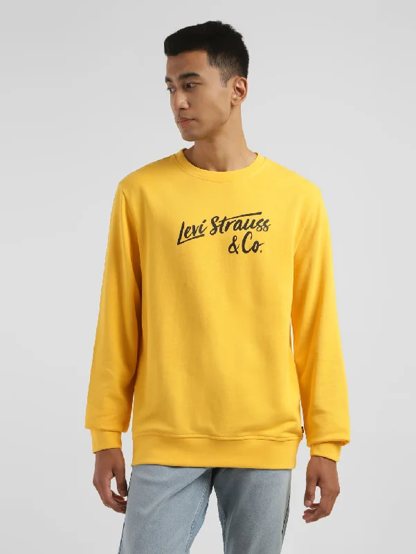 Men's Brand Logo Crew Neck Sweatshirt