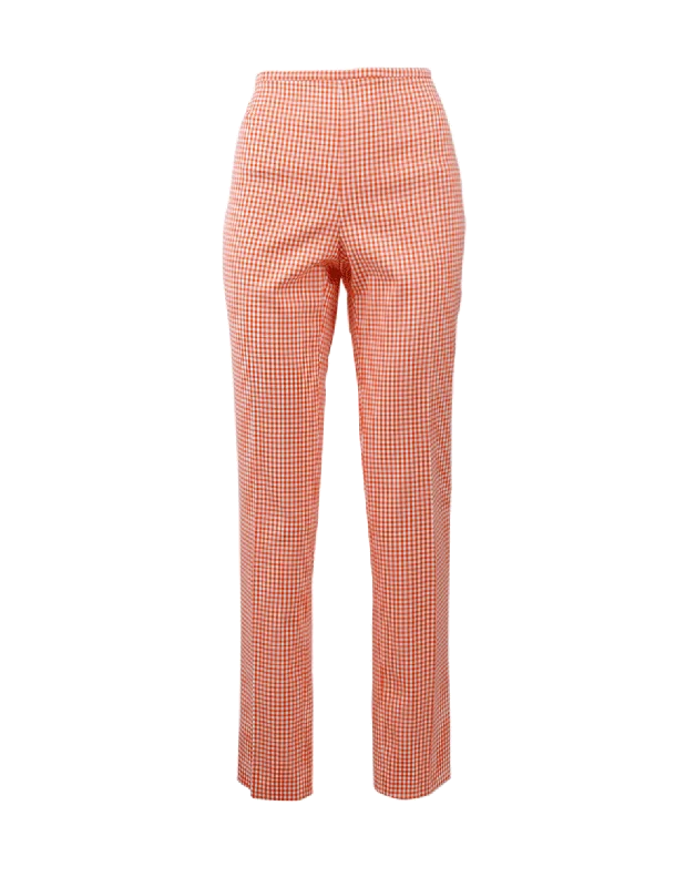 Special Buy Side Zip Gingham Pant